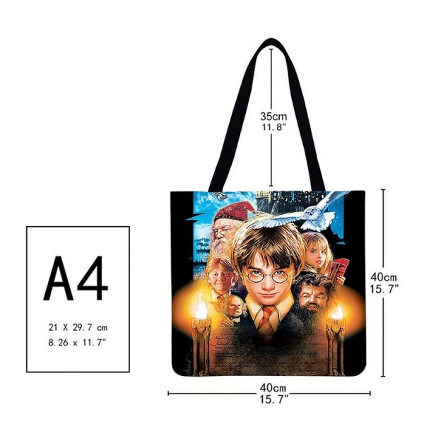 Linen Tote Bag - Harry Potter