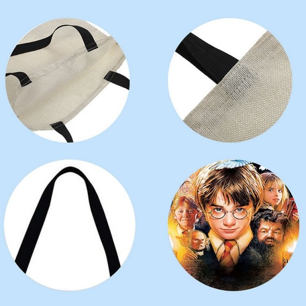 Linen Tote Bag - Harry Potter