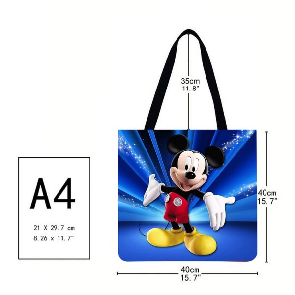 Linen Tote Bag - Cartoon