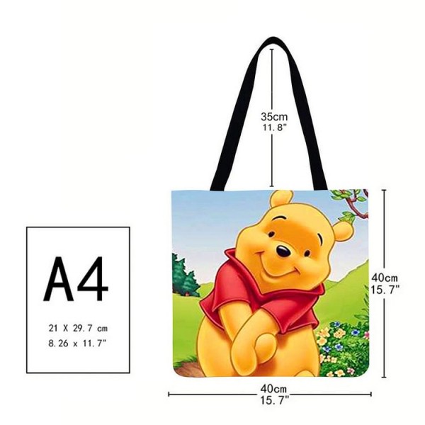 Linen Tote Bag - Cartoon