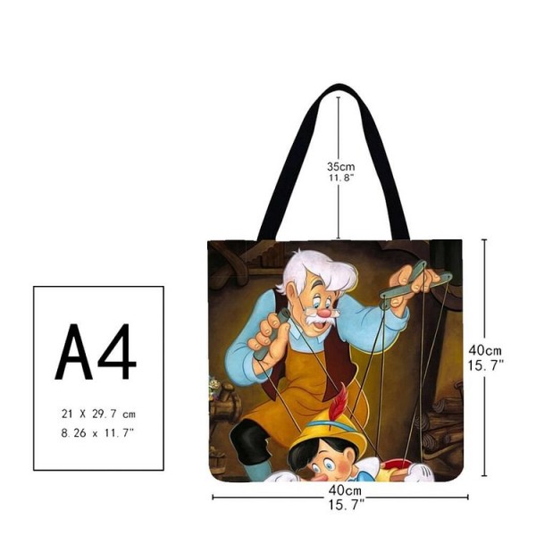 Linen Tote Bag -  disney