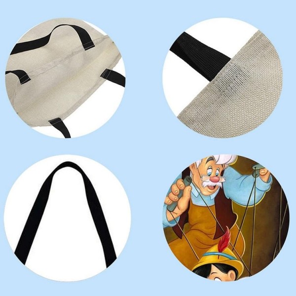 Linen Tote Bag -  disney