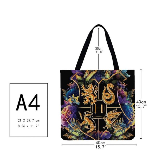 Linen Tote Bag -  Harry Potter