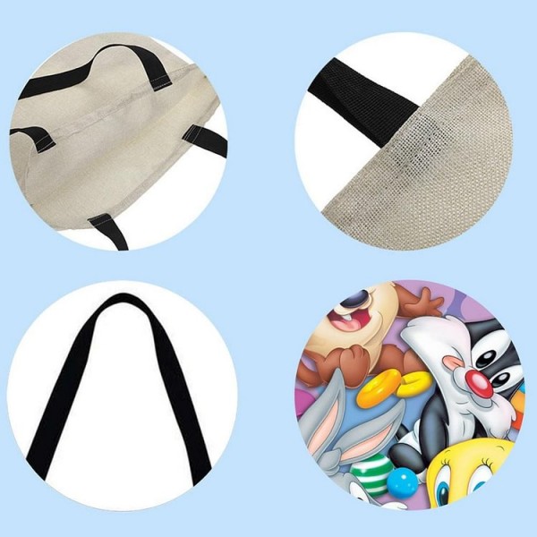 Linen Tote Bag -  disney