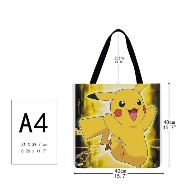 Linen Tote Bag -  Pokémon