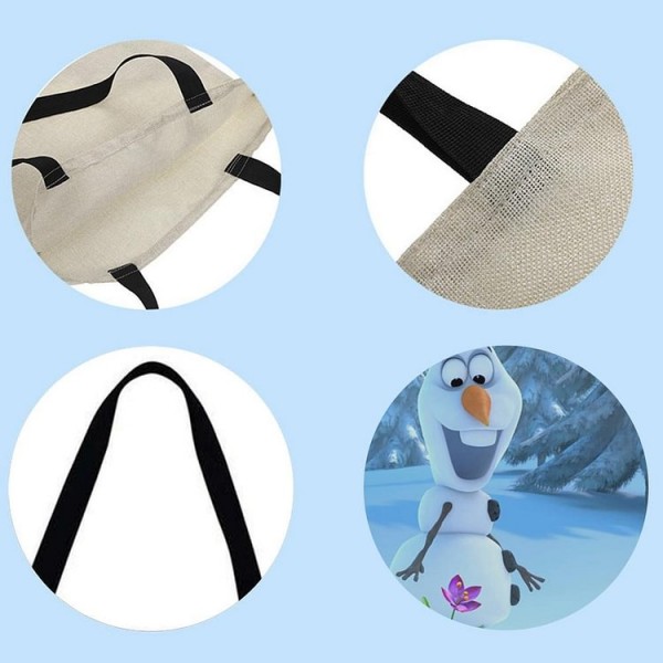 Linen Tote Bag -  Frozen