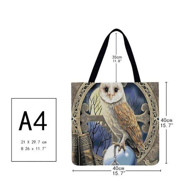 Linen Tote Bag -  Harry Potter