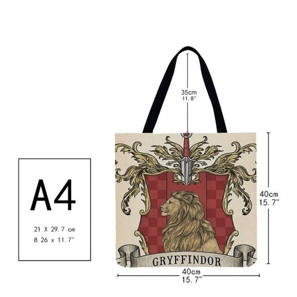 Linen Tote Bag -  Harry Potter