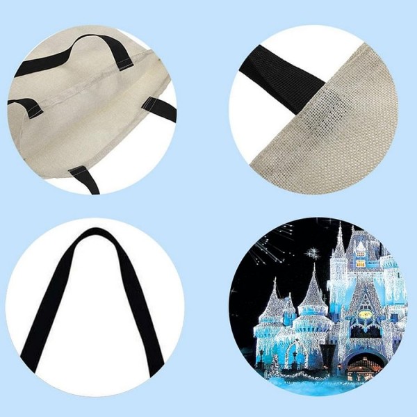 Linen Tote Bag -  disney