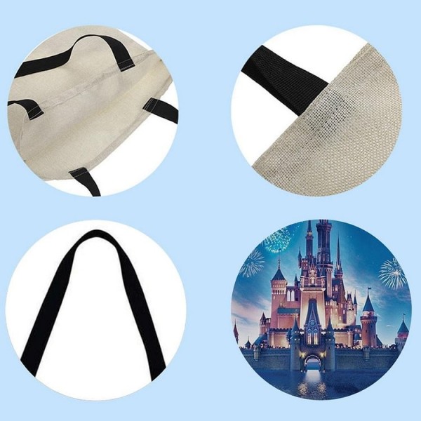 Linen Tote Bag -  disney