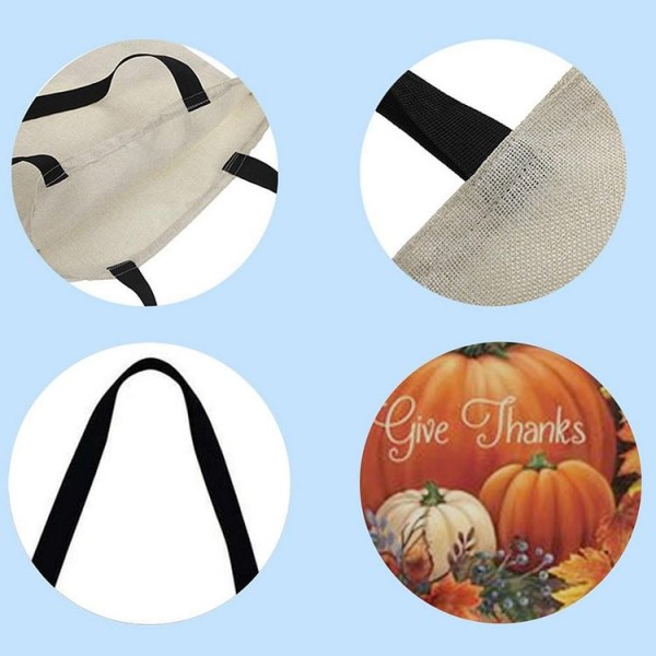 Linen Tote Bag -  Thanksgiving