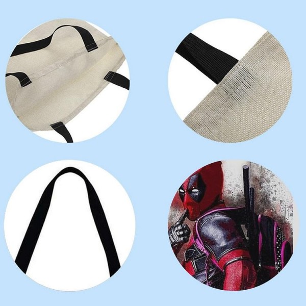 Linen Tote Bag -  Marvel