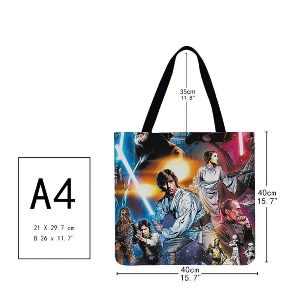 Linen Tote Bag -  star wars