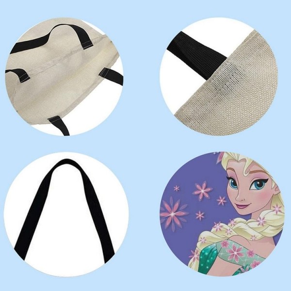 Linen Tote Bag -  Frozen