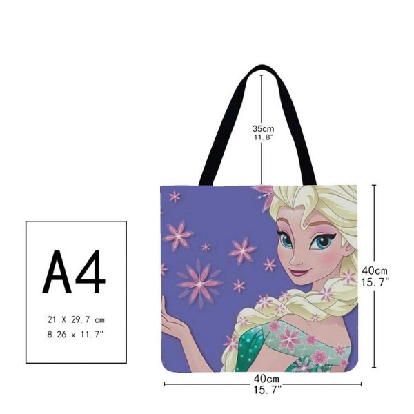 Linen Tote Bag -  Frozen