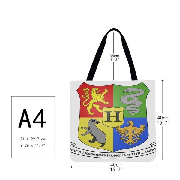 Linen Tote Bag -  Harry Potter