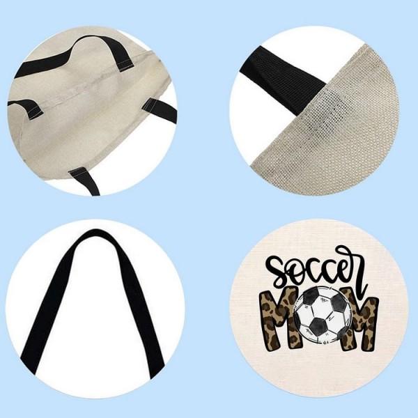 Soccer Mom - Linen Tote Bag