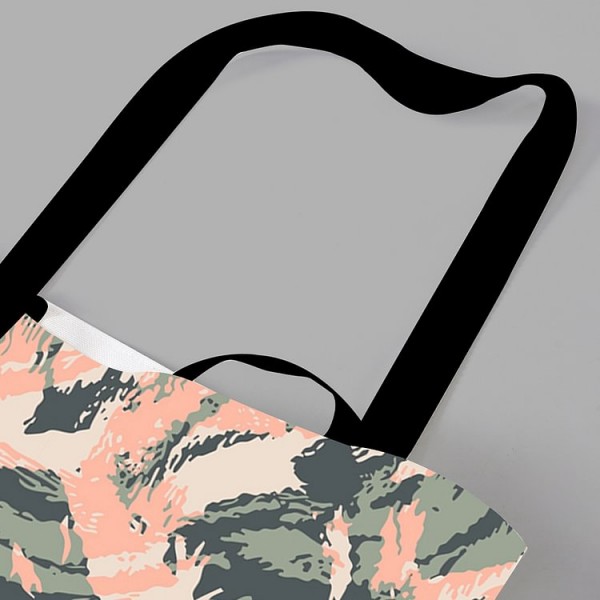 Linen Tote Bag - Camouflage bag